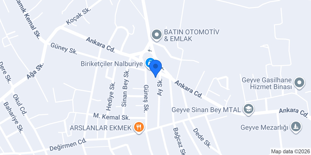 Kervan Yapı Kadir DEMİR Hırdavat konumu