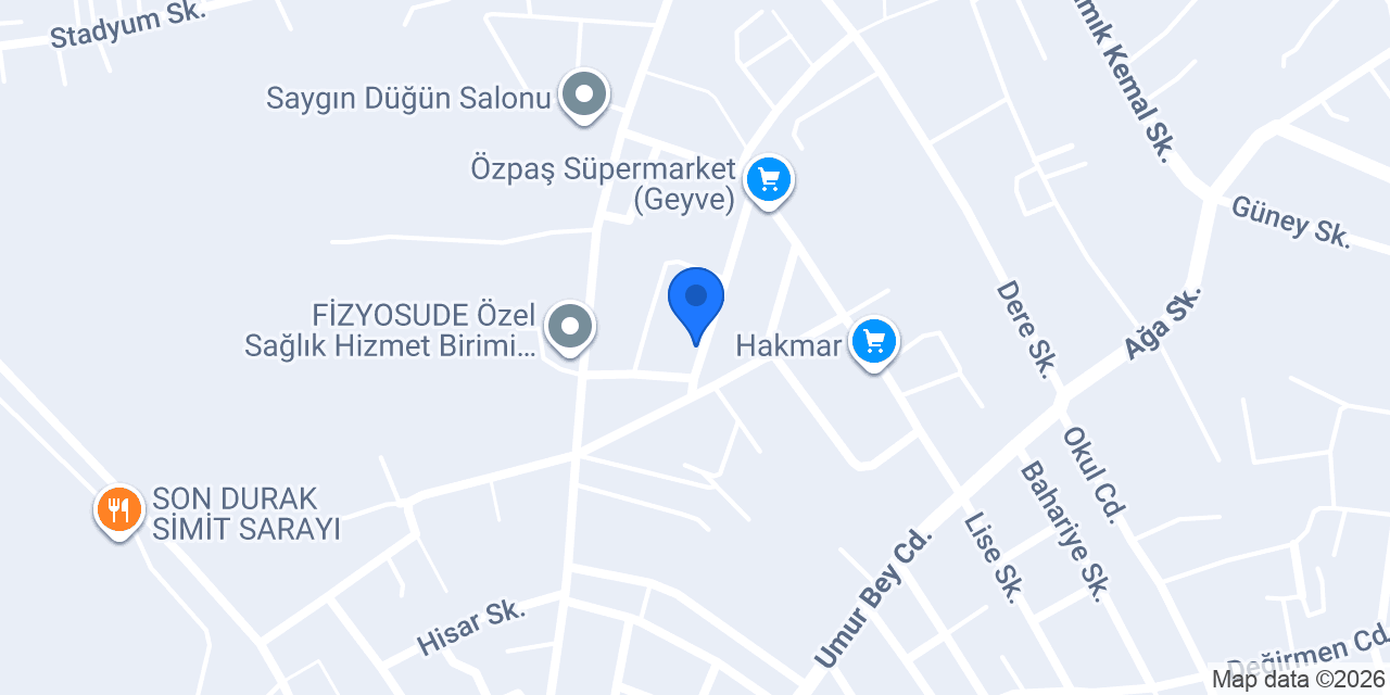 Reis Kuru Temi̇zleme konumu