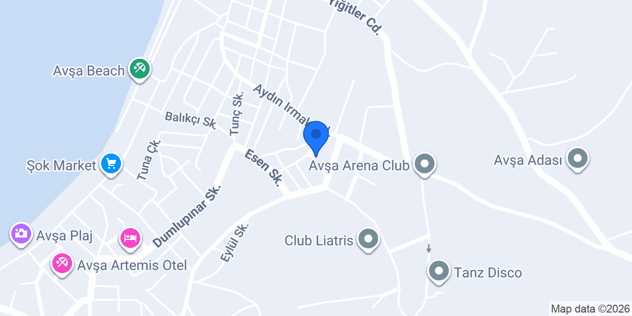 Avşa Truva Apart konumu