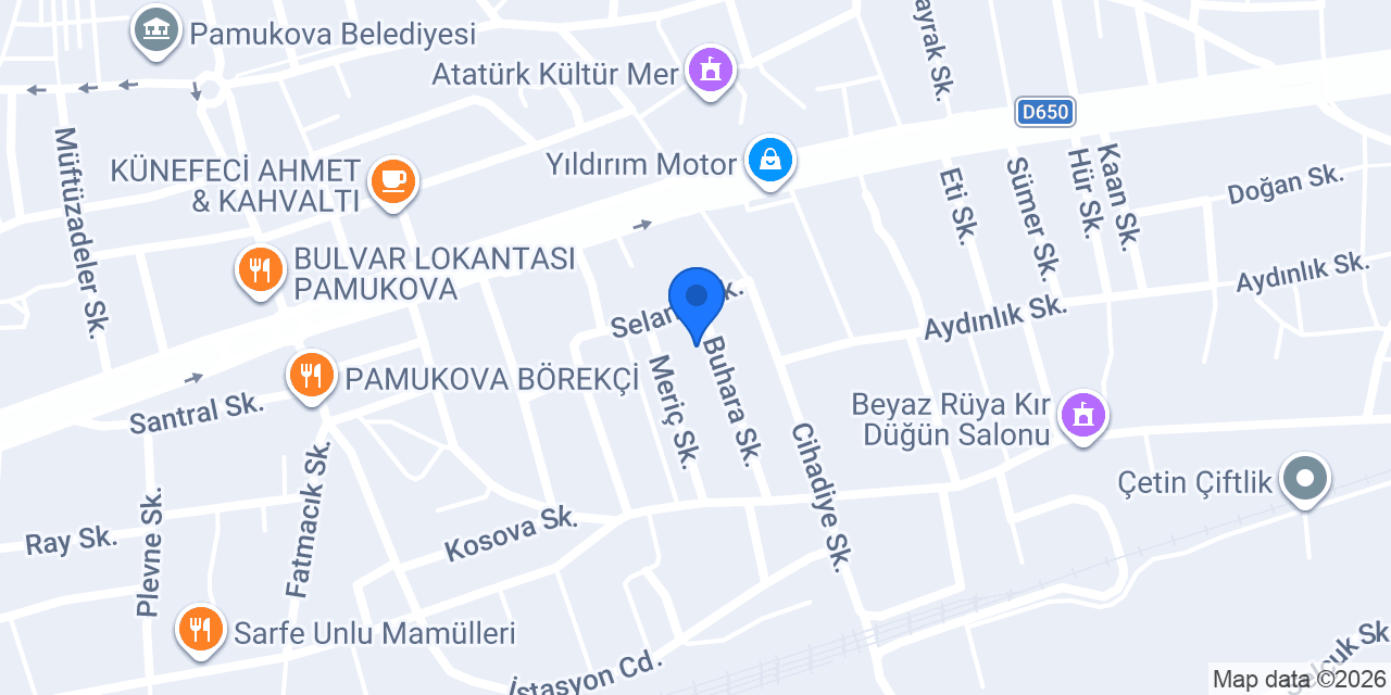 Pamukova Arçelik Servis konumu