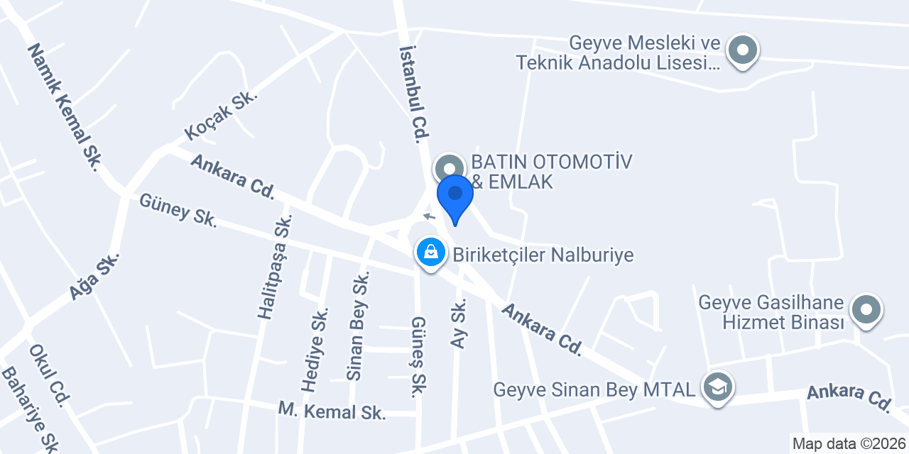 Hilal Mermer&Granit konumu