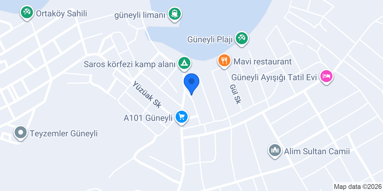 Sertel Aile Pansiyonu konumu