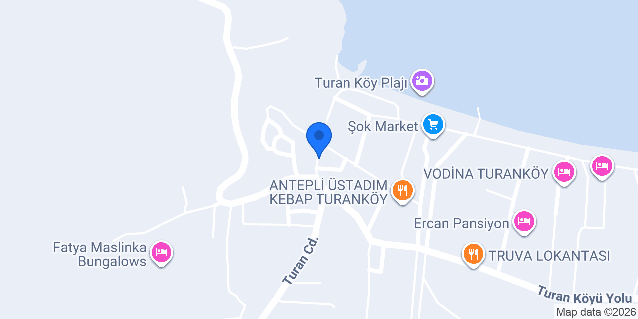 Volkan Pastanesi Turanköy konumu