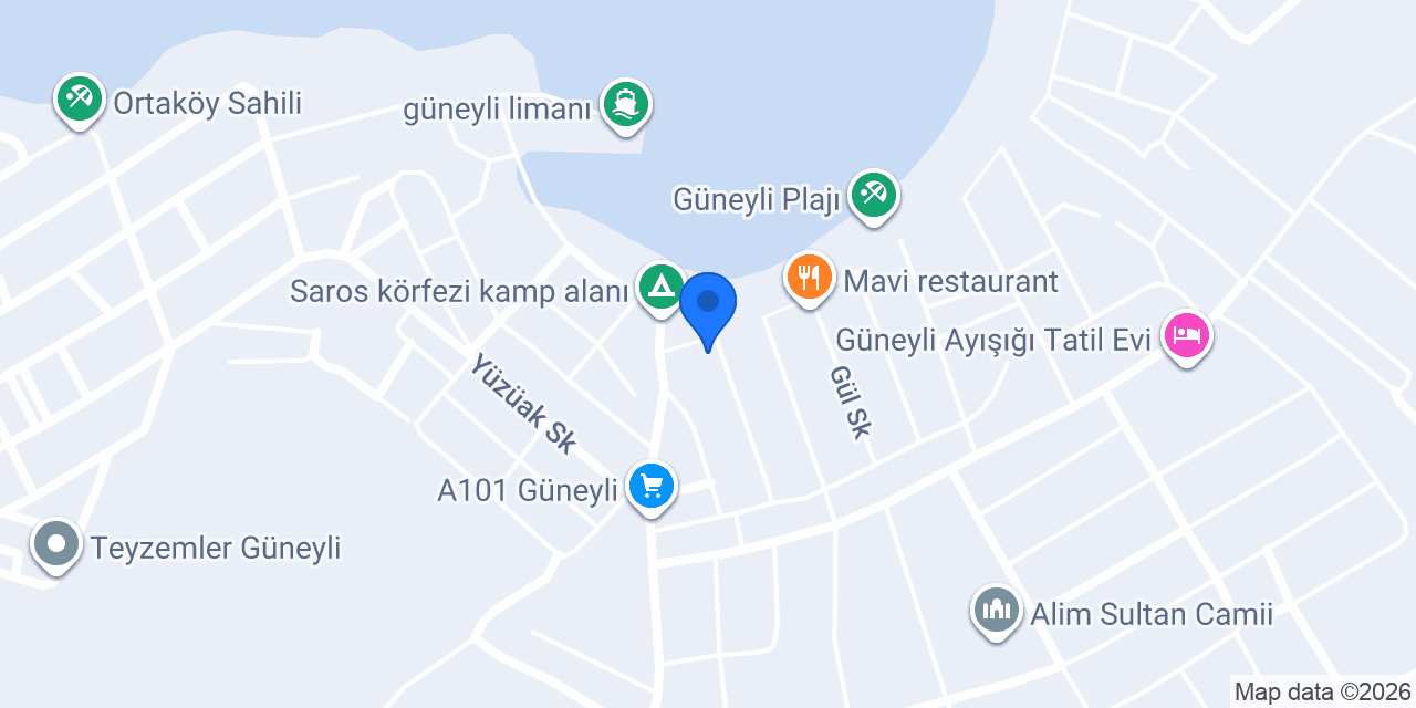 GÜLER Cafe & Ev Yemekleri. konumu