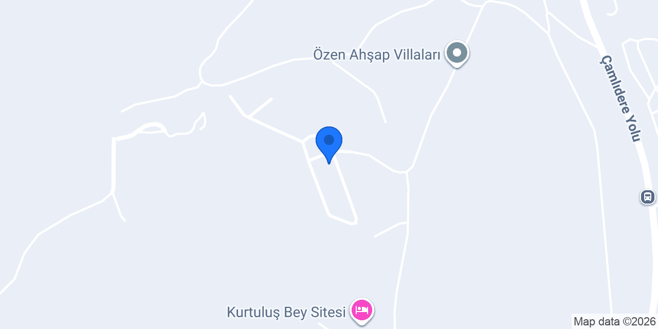 Çamköy Dağ Evleri Sitesi konumu
