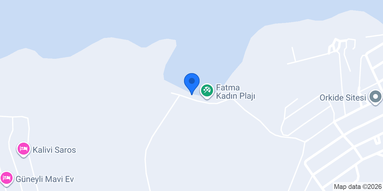Fatma Kadın Koyu Plajı konumu