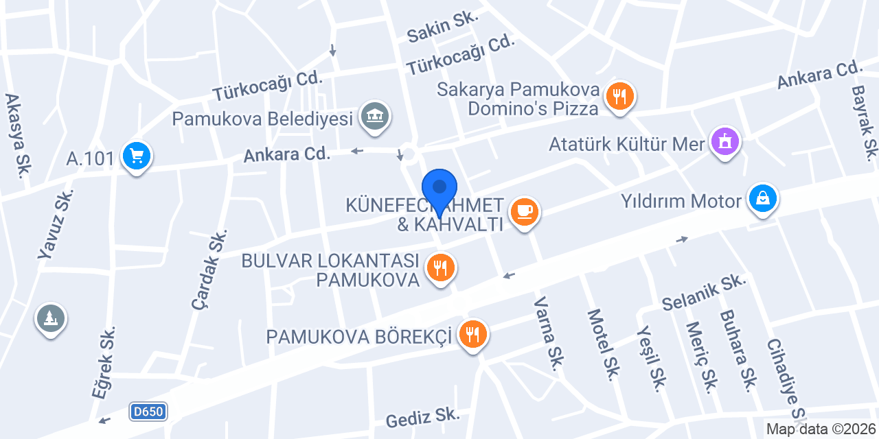 YAŞAM EMLAK VE İNŞAAT konumu