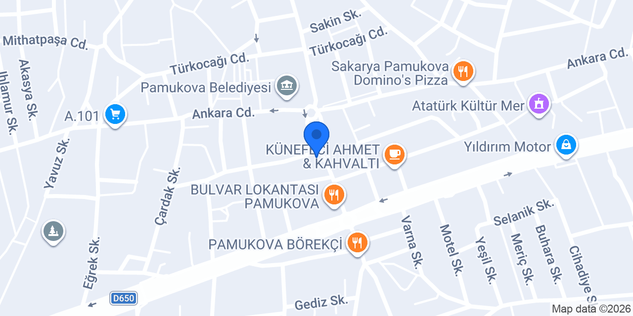 Enes BAKLAVA konumu