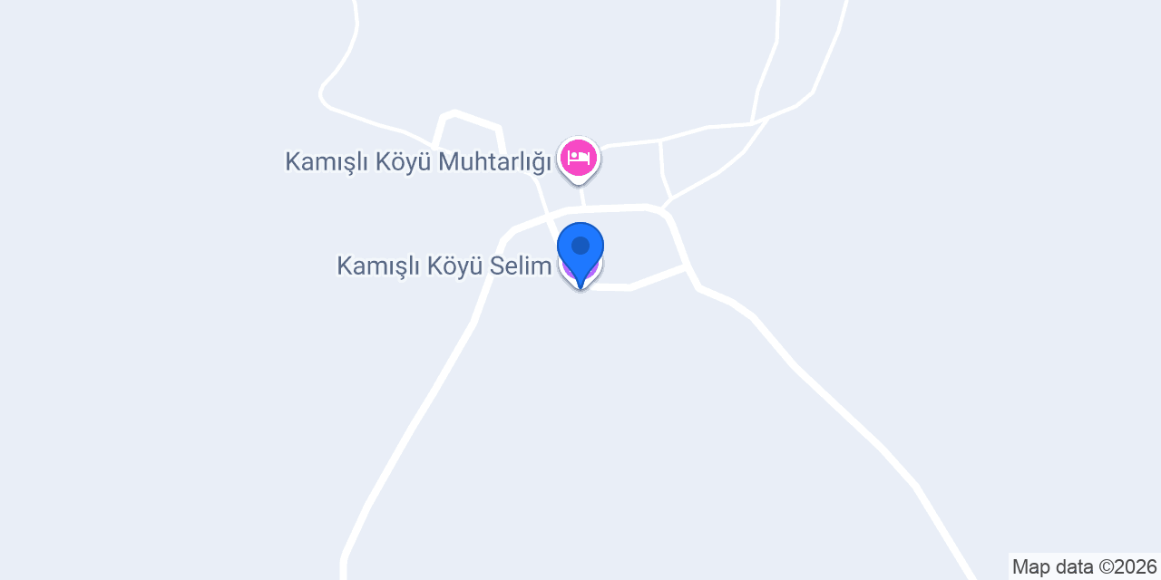 Kamışlı Köyü Selim konumu