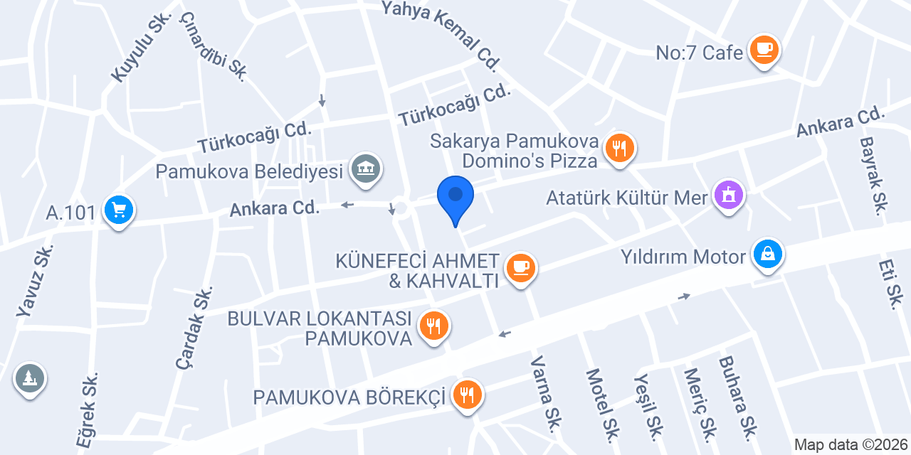Pamukova Noterliği konumu