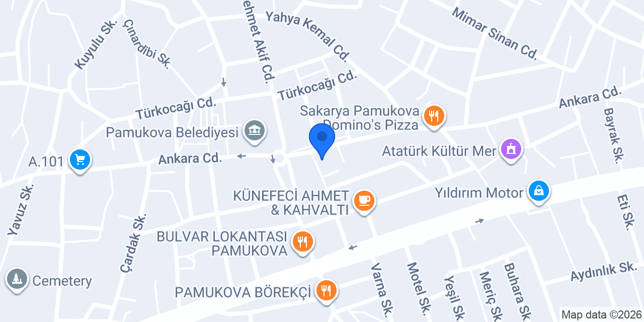Şahin Elektrik Elektronik konumu