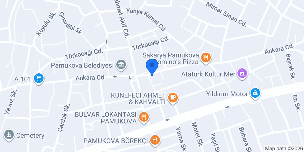 Pamukova Birlik Koop konumu