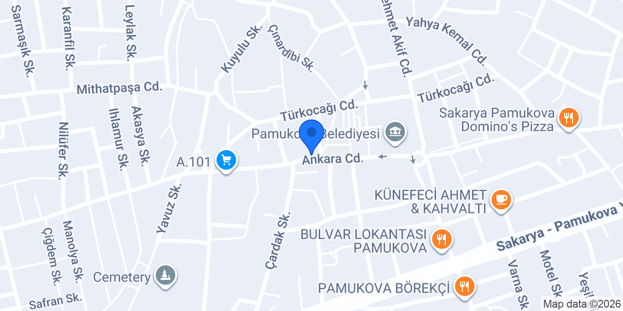 Akhisar Sürücü Kursu konumu