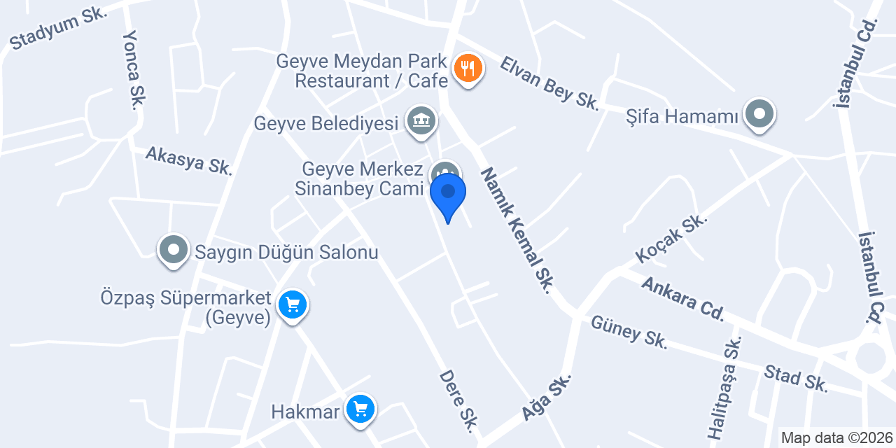 Bizim Kırtasiye konumu