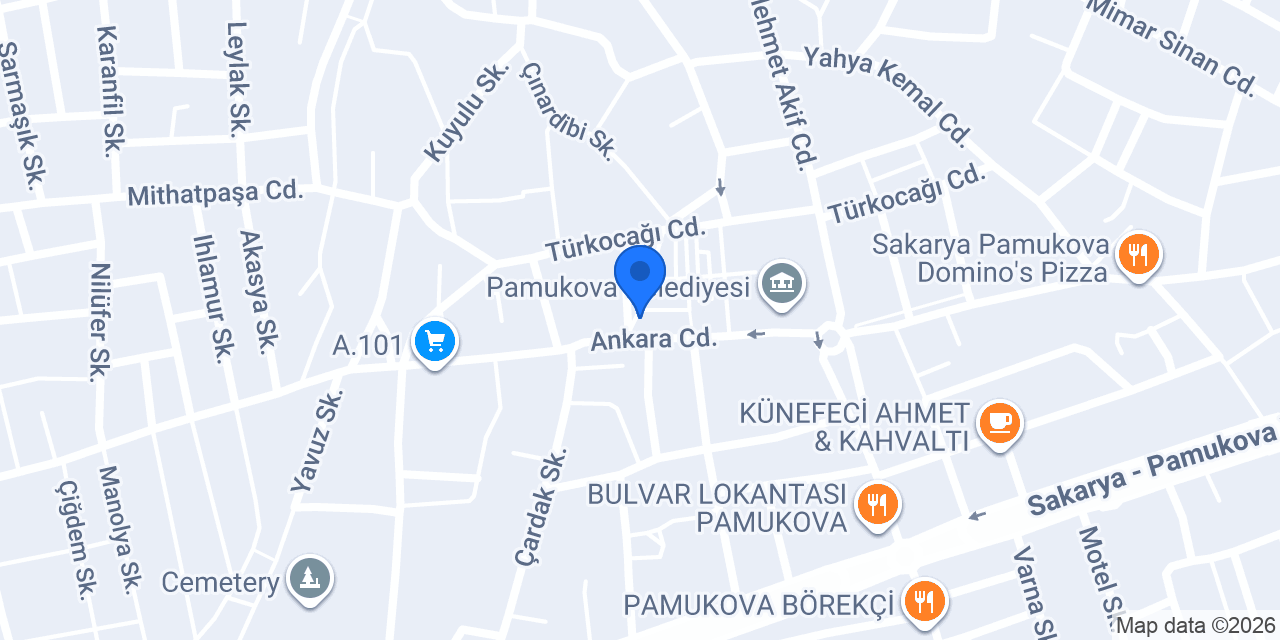 Evim Lokantası Pamukova konumu
