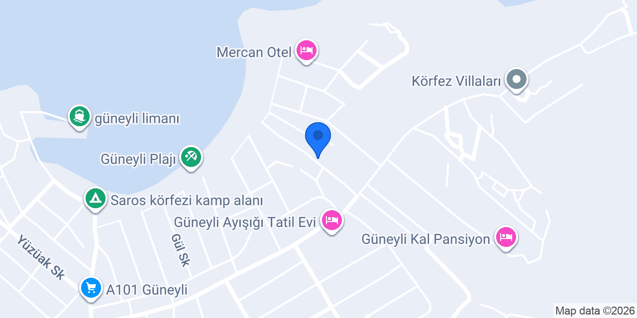 ERDOĞDU PANSİYON konumu