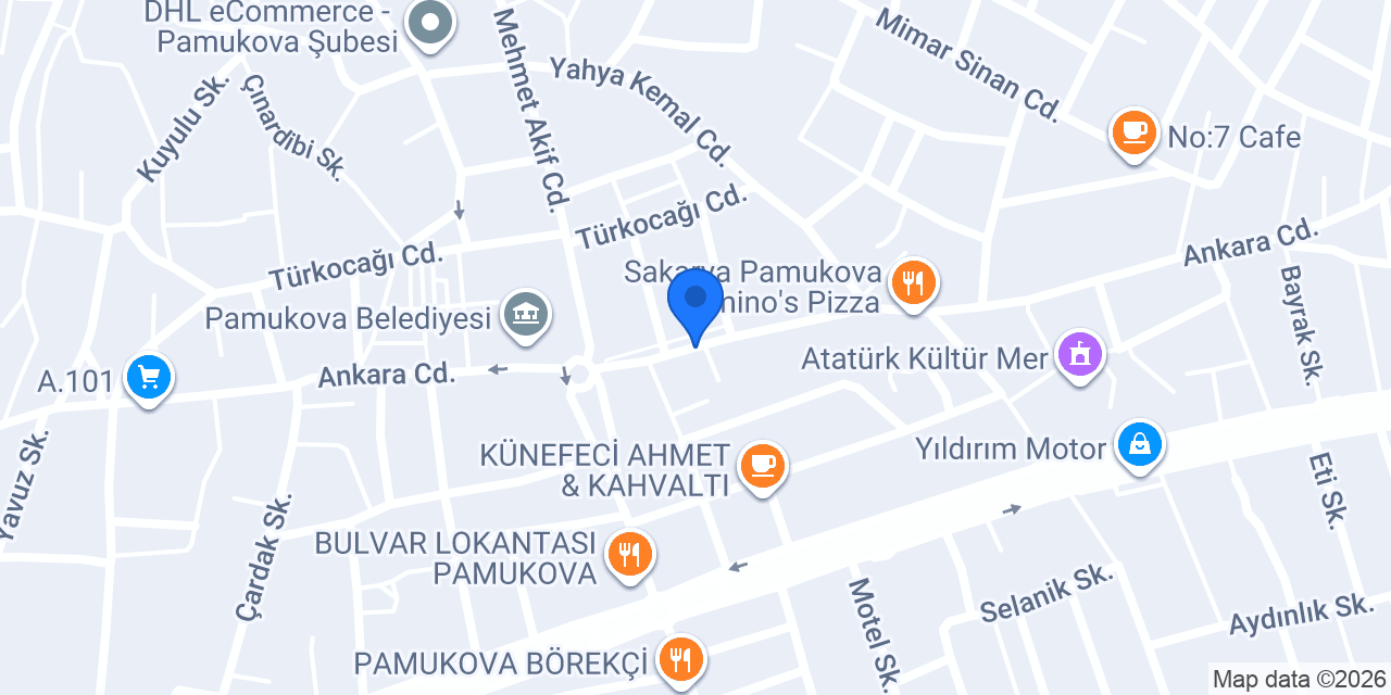 Pamukova Taksi konumu