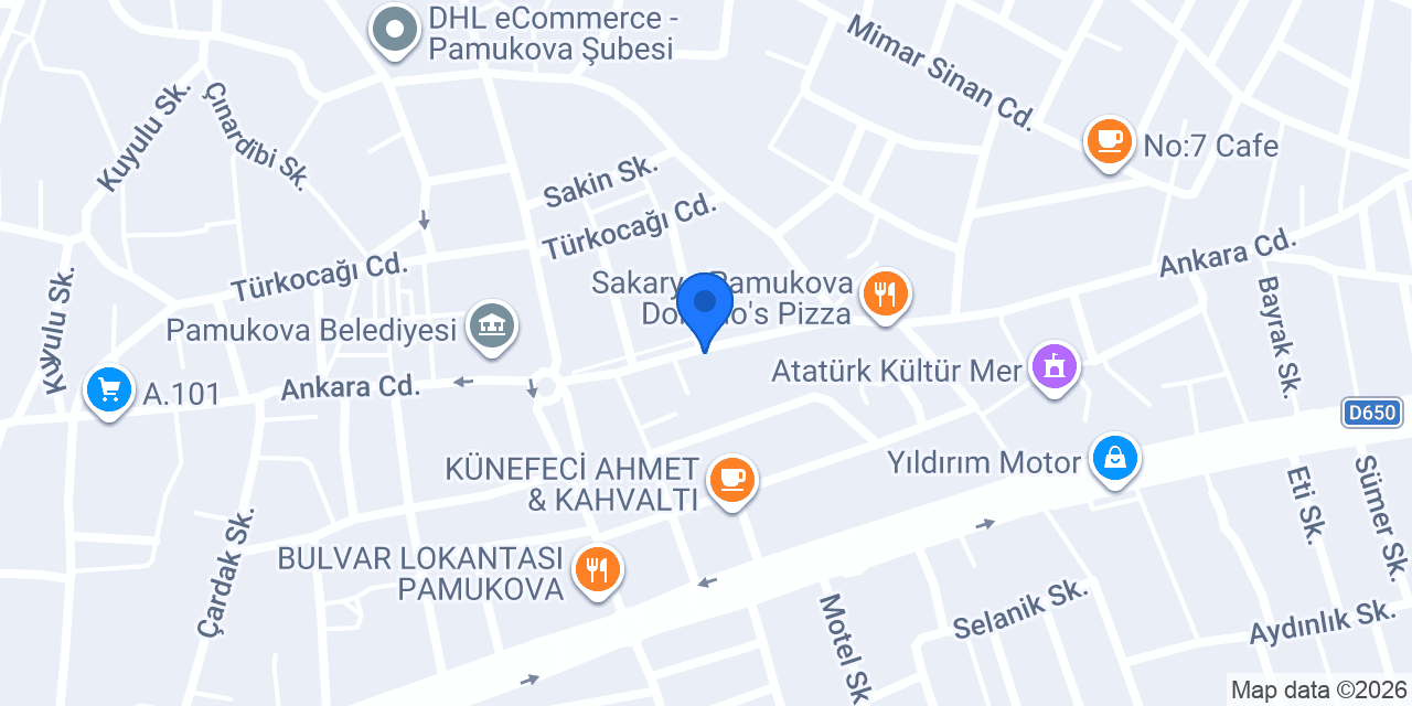 Tost Dünyası konumu