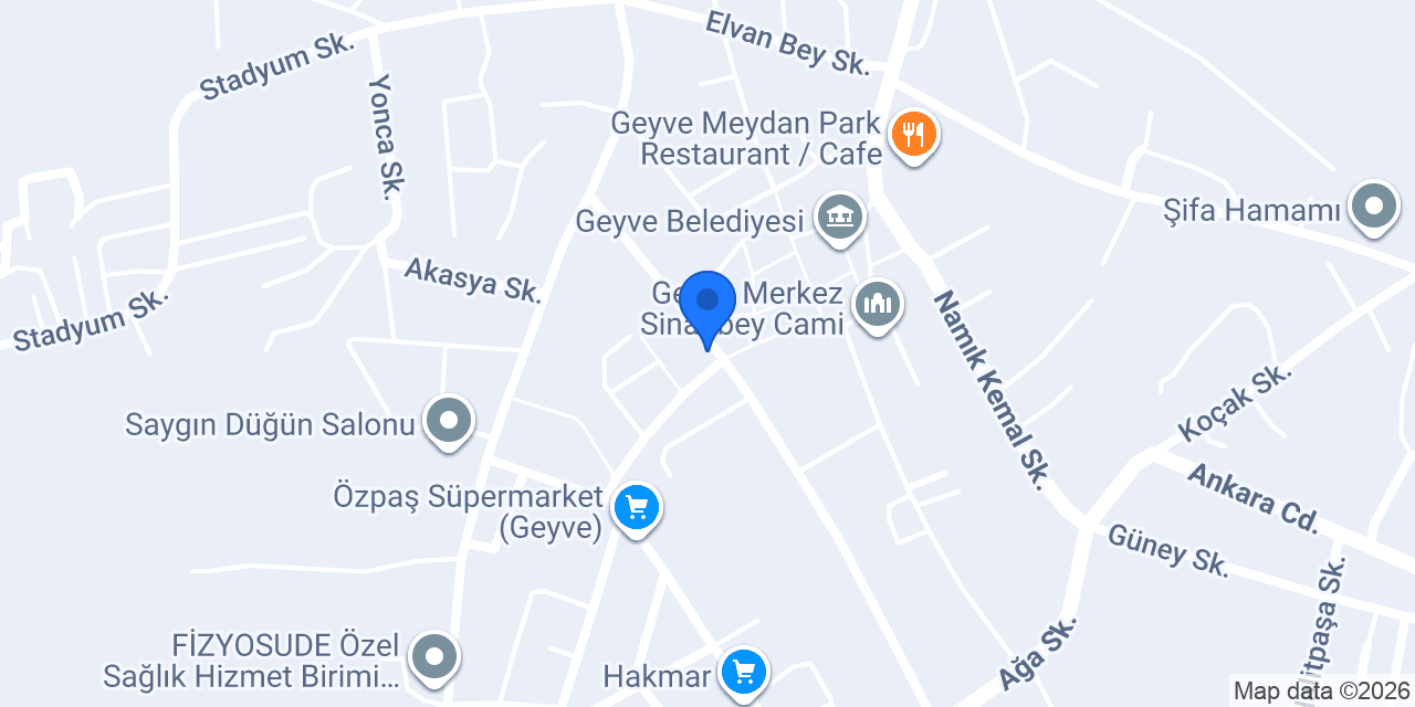 Miraç Moda Evi konumu
