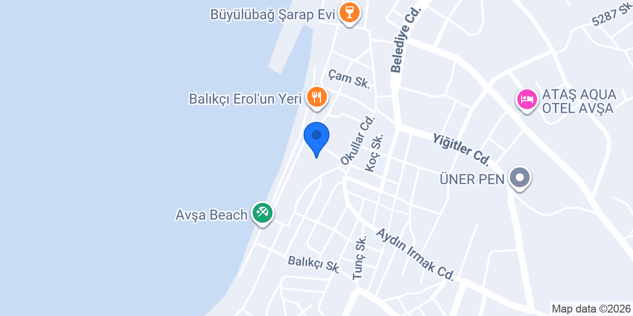 Avşa Adası konumu