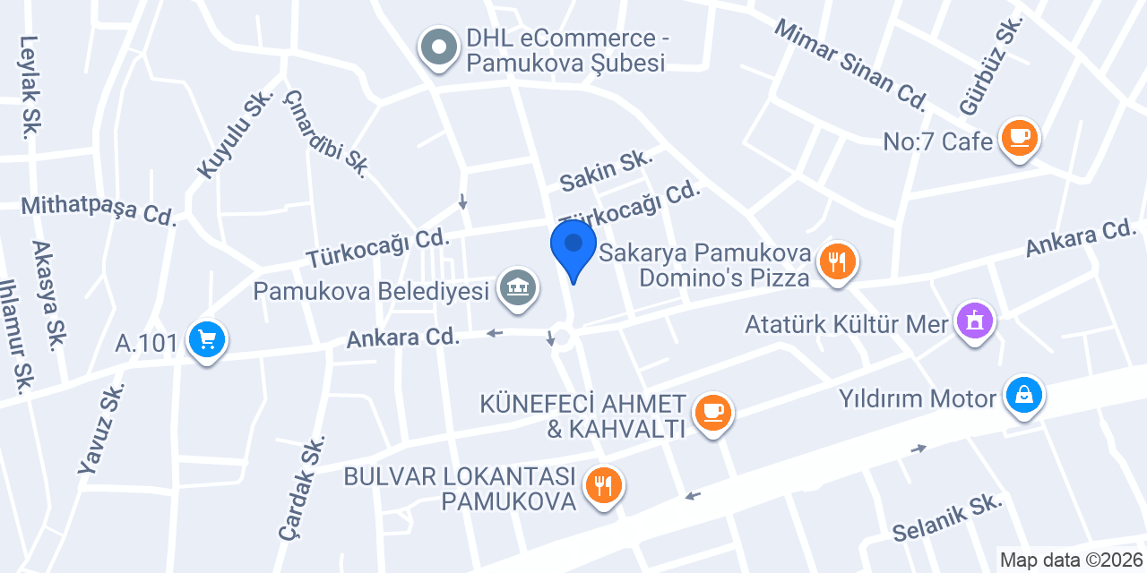Vizyon Temizlik Sakarya konumu