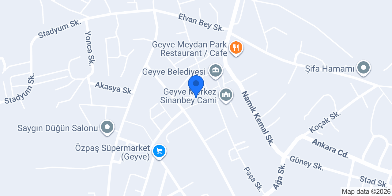 Çınar Kuyumculuk konumu