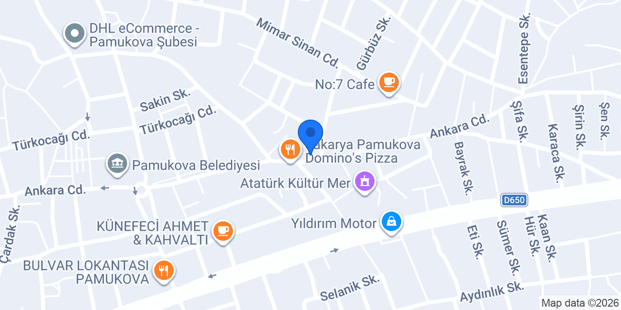 Tüten Baca Izgara konumu