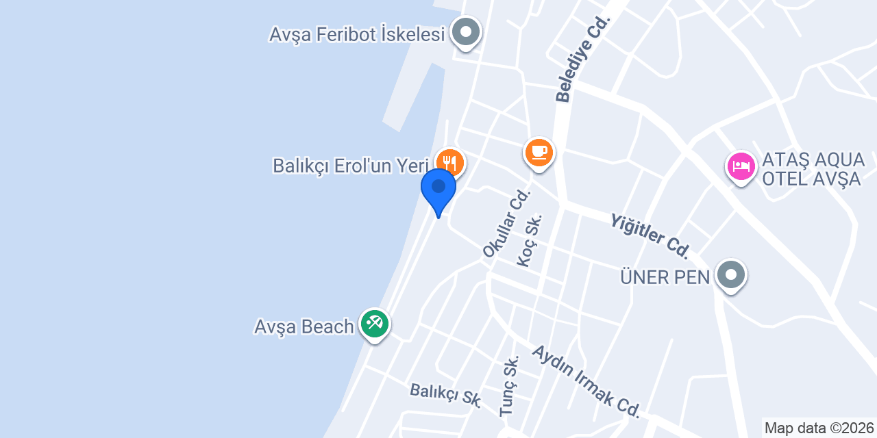 Uludağ Apart Avşa konumu
