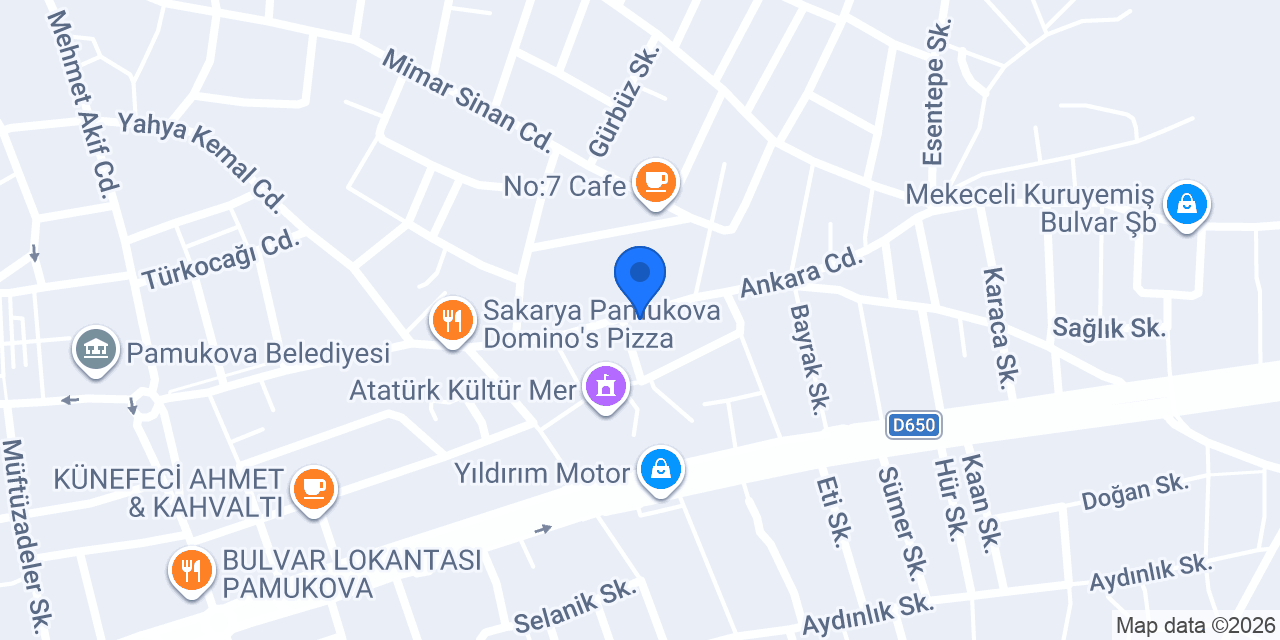BEKTAŞLAR MOBİLYA konumu