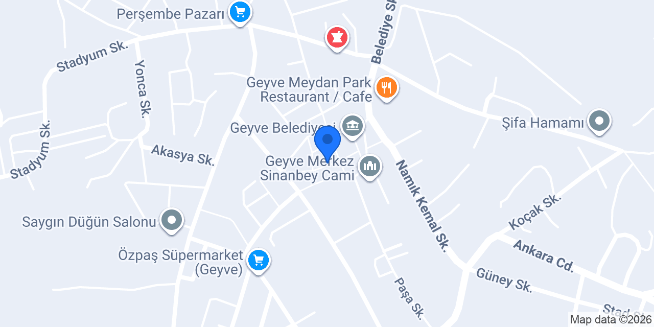 Çınar Konfeksiyon konumu
