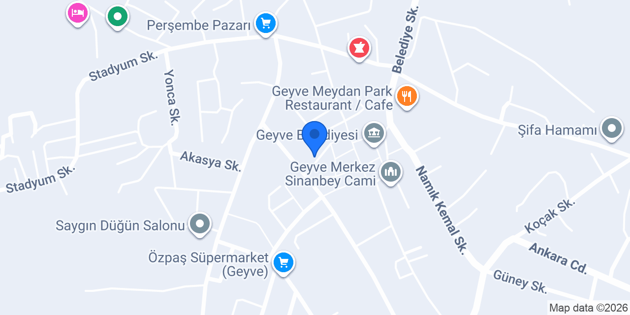 İŞLER KİTABEVİ GEYVE konumu