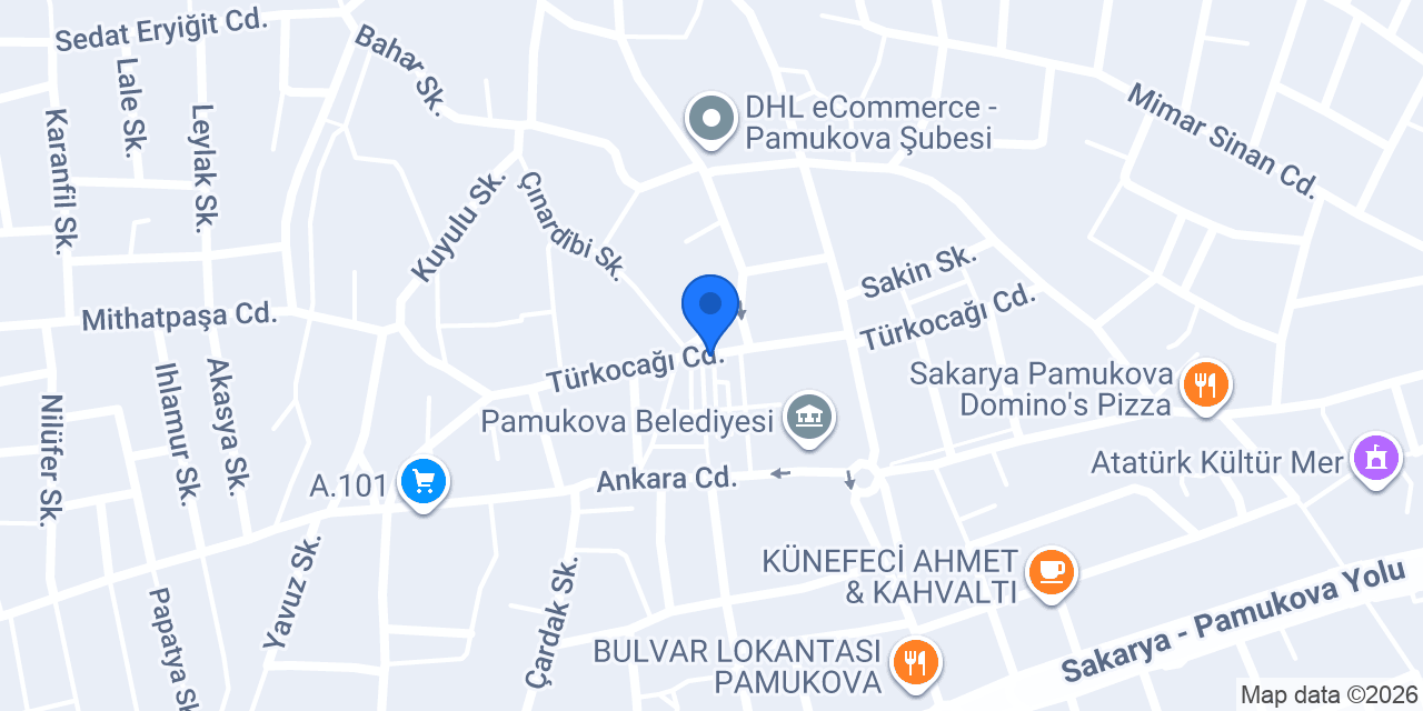 Kahramanmaraş BE-DO Dondurma konumu