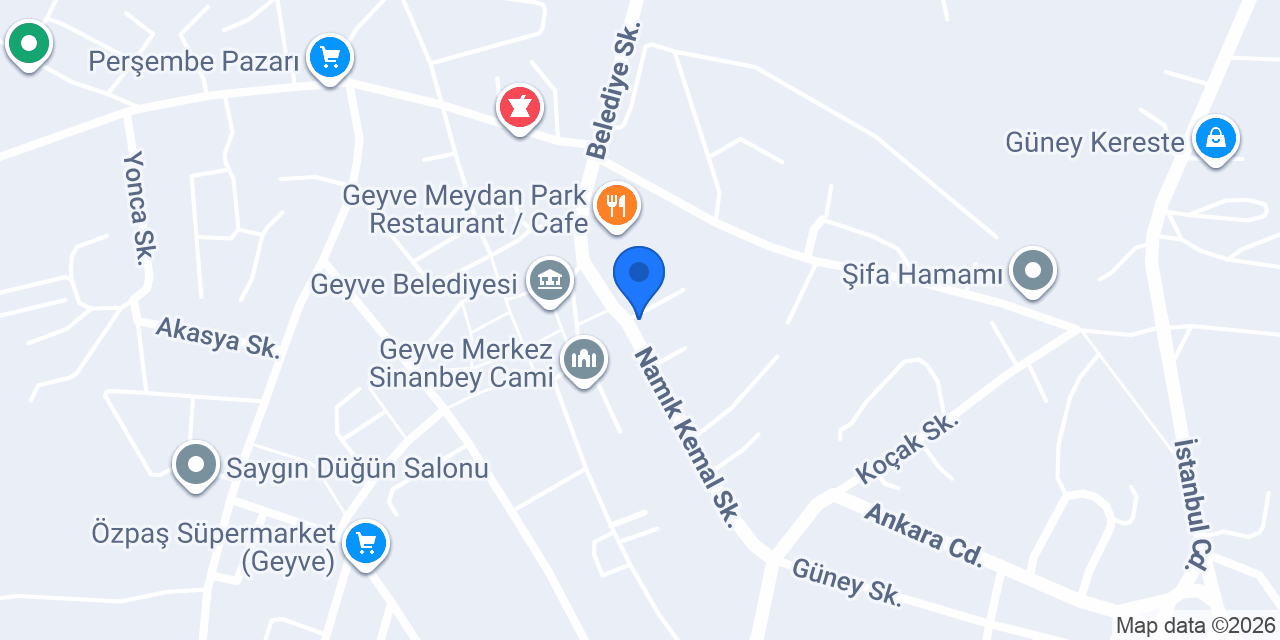 Geyve İhl konumu