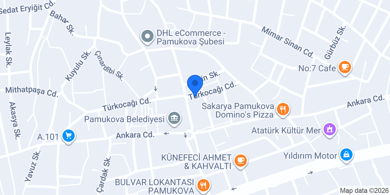 PAM AKADEMİ konumu