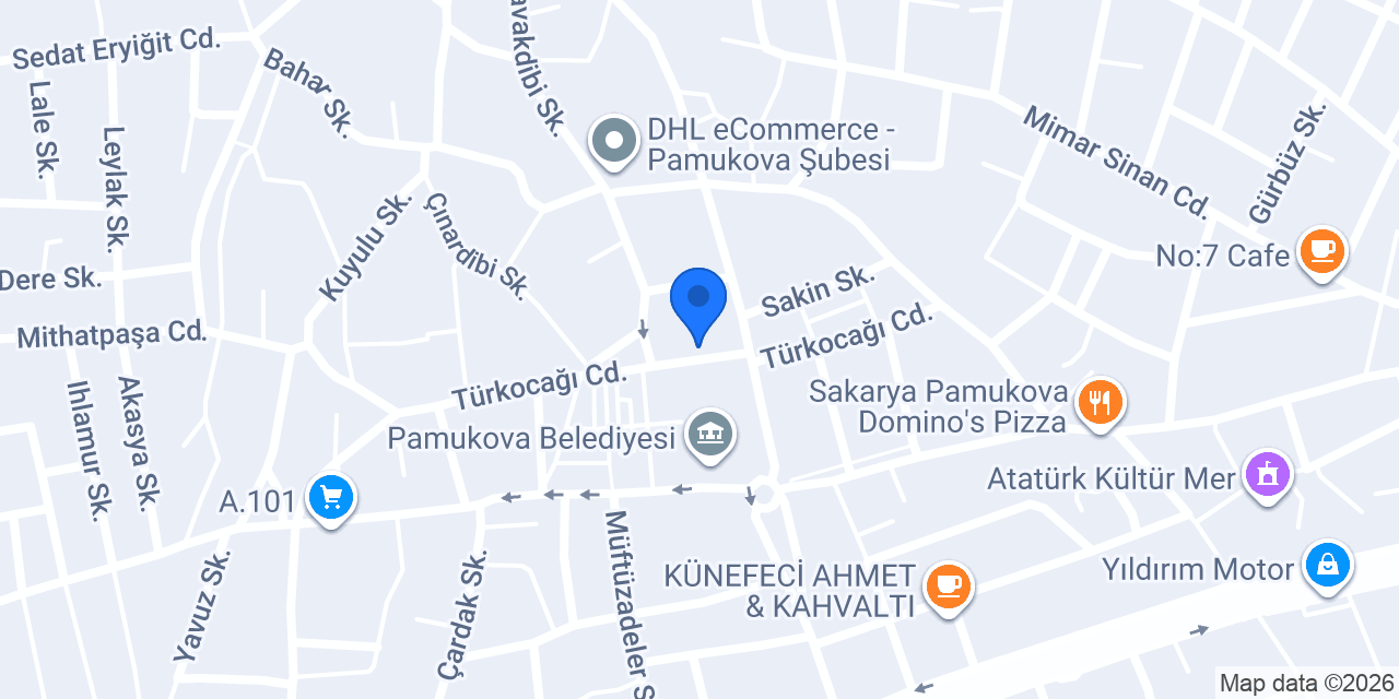LEZZET YEMEK SANAYİ konumu