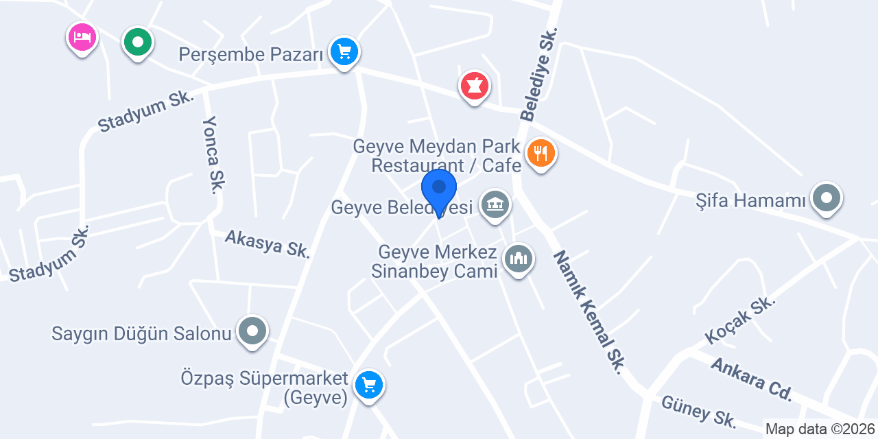 Sarfe Unlu Mamülleri konumu