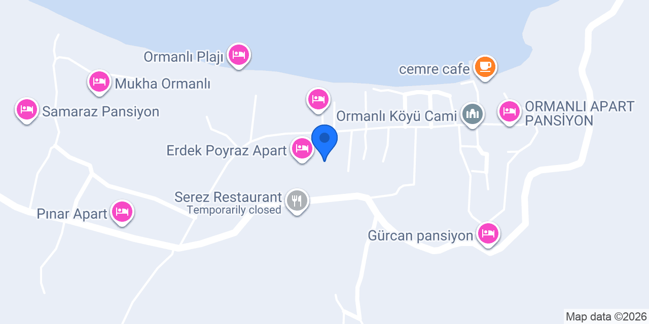 Sidelya Apart Pansiyon konumu
