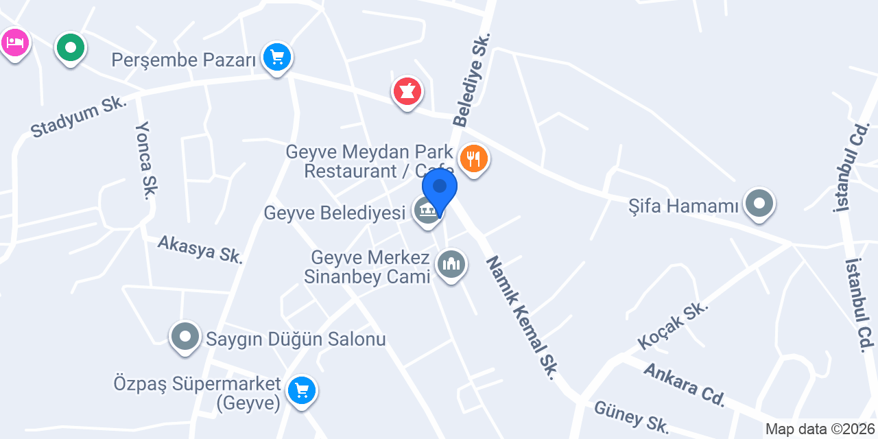 Eriş Matbaa ve Kırtasiye konumu