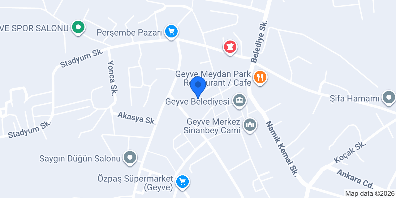 Dereli Mobilya konumu