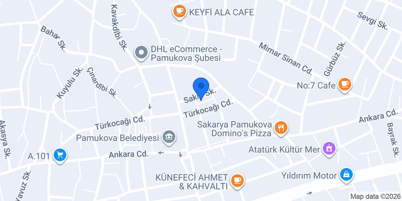 Hafız Efendi Baklava konumu