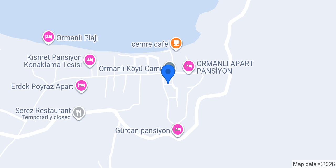 ADA LİNA APART PANSİYON konumu