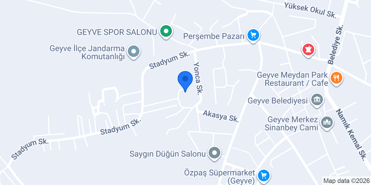 Tarım İlçe Müdürlüğü konumu
