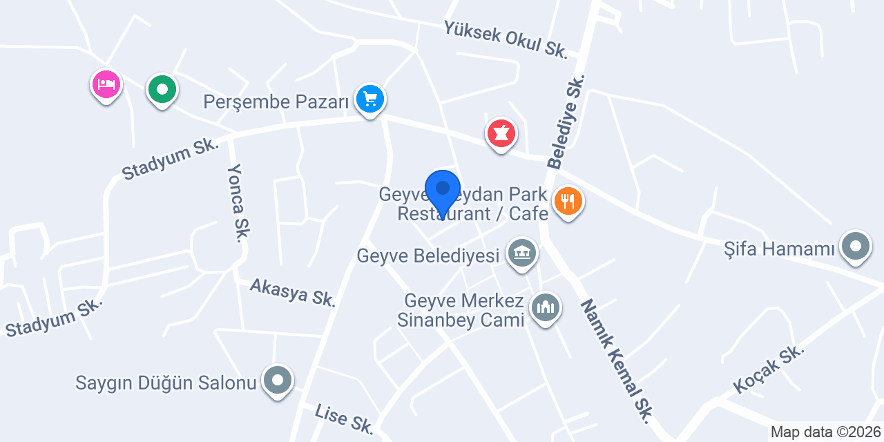 Duru Çiçek Evi konumu