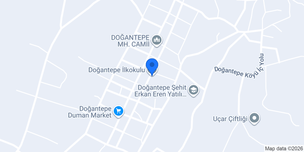 Doğantepe İlkokulu konumu