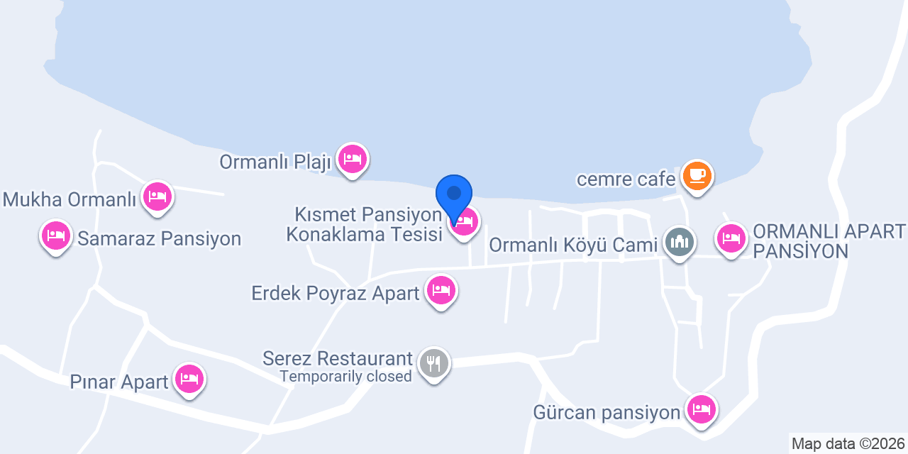 Arnis Beach Cafe konumu