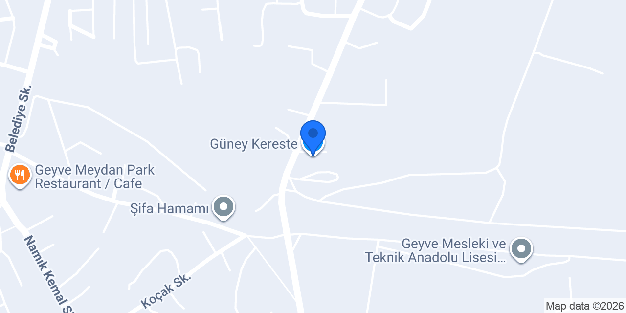 Güney Kereste konumu