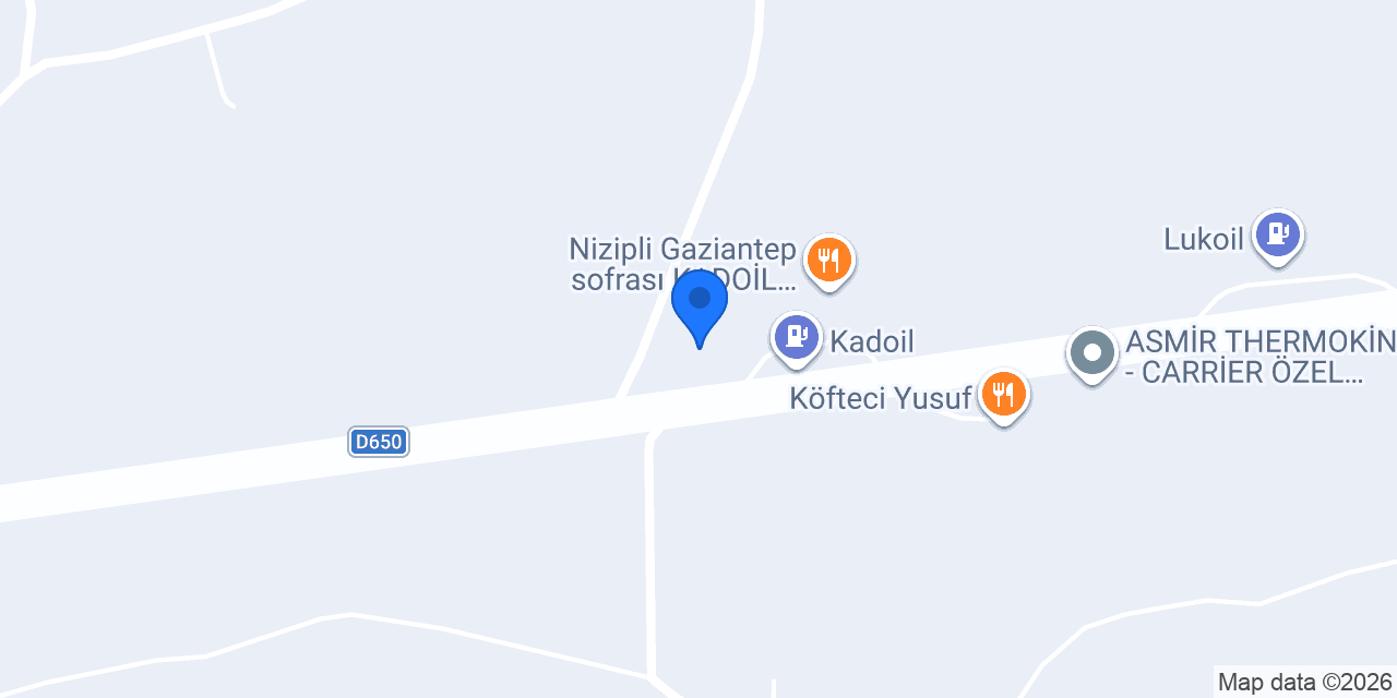 Vefa Makina Pamukova konumu