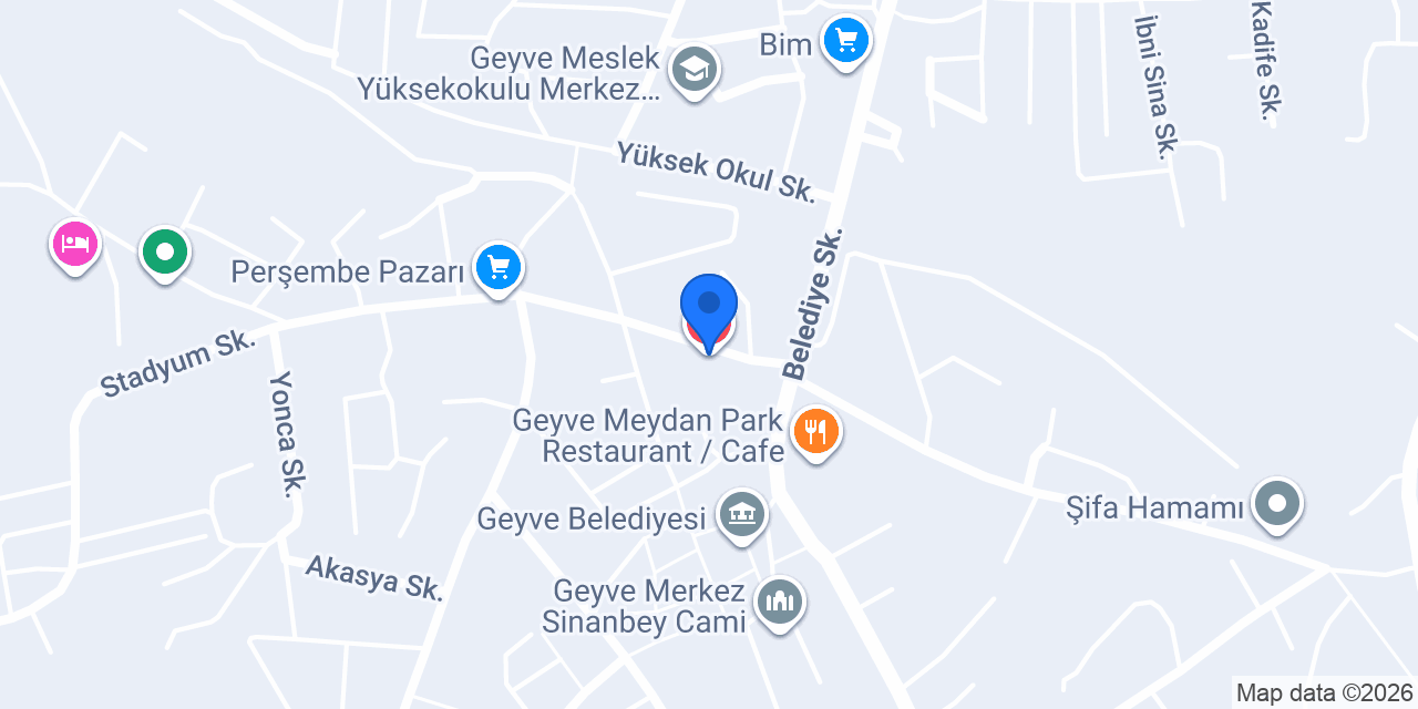 ECZANE GİZEM konumu
