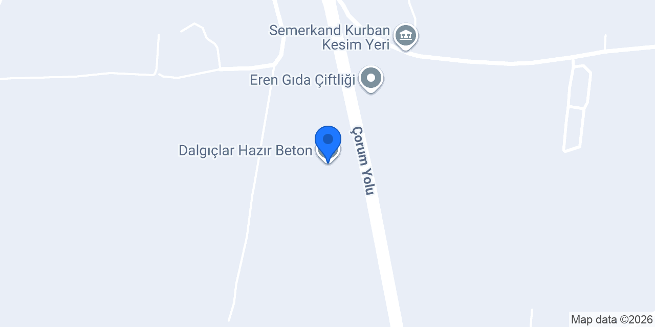 Dalgıçlar Hazır Beton konumu