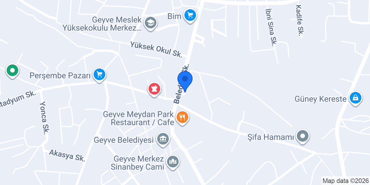 TÜRK APERATİF konumu